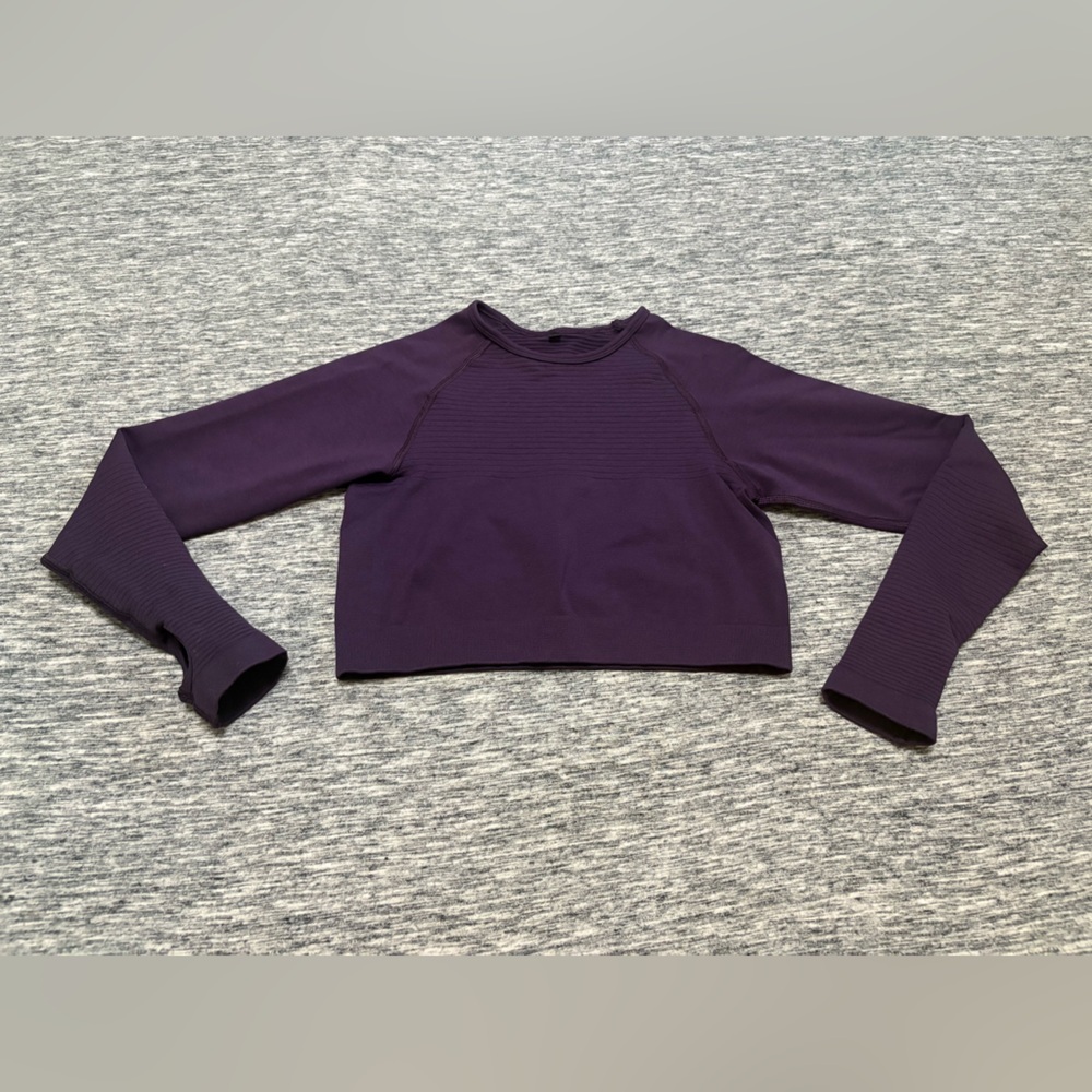Alphalete Cropped Long Sleeve Size Small